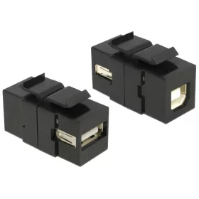   Delock Keystone modul 2db USB "A" aljzattal (86370)