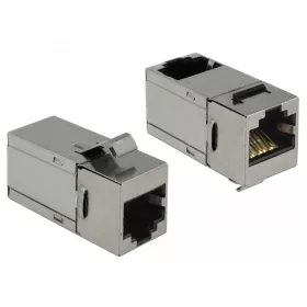   Delock Keystone modul, RJ45-aljzat > RJ45-aljzat, Cat.6 90 (86371)