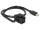 Delock Keystone modul 110 -s mini Displayport aljzat > mini Displayport dugó csatlakozókkal, 50cm (86374)