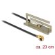Delock WLAN antenna MHF / U.FL-LP-068 kompatibilis csatlakozó 802.11 ac / a / h / b / g / n PIFA 1,6