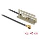 Delock WLAN antenna MHF / U.FL-LP-068 kompatibilis csatlakozó 802.11 ac / a / h / b / g / n PIFA 1,6 (86389)