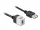 Delock Keystone modul, USB 2.0 C-csatlakozóhüvely > USB 2.0 A-csatlakozóhüvely, kábellel (86391)