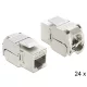 DELOCK Keystone modul RJ45 jack > LSA CAT.6A, 24 darabos
