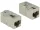 Delock Keystone modul, RJ45-aljzat > RJ45-aljzat, Cat.6A fém (86408)