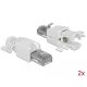 Delock RJ45 dugó Cat.6A UTP szerszám nélkül szerelheto 2 darab (86417)
