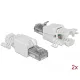 Delock RJ45 dugó Cat.6A UTP szerszám nélkül szerelheto 2 darab (86417)