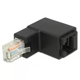   Delock RJ45 apa L alakú > RJ45 anya Cat.6 UTP adapter (86424)