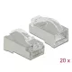 Delock RJ45 nyomó+vágó+hajlító apa Cat.6 STP 20 db. (86474)