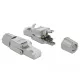 Delock RJ45 dugó Cat.6A STP szerszám nélkül szerelhető (86477)