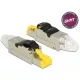 Delock RJ45 dugaszoló szerelvény Cat.8 anyaga: fém (86485)