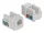 Delock Keystone modul, RJ12-aljzat > LSA Cat.3 UTP, fehér (86498)