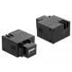 Delock 2,1 A-s, A-típusú USB töltő portos Keystone modul fekete (86506)