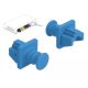 Delock Porvédő az RJ45 hüvely, 10 darab kék (86509)
