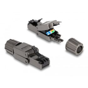   Delock RJ45 dugó Cat.8.1 STP szerszám nélkül szerelhető (86514)