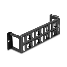   Delock Keystone patch panel 8 felületi porttal, függőleges