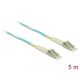 Delock Kábel, optikai szálas LC > LC többszörös OM3, 5 m (86561)