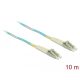 Delock Kábel, optikai szálas LC > LC többszörös OM3, 10 m