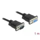 Delock Sub-D9-es RS-232 soros kábel apa-anya 1m (86578)