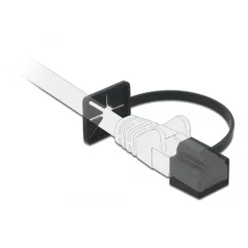 Delock Porvédő az RJ45 dugó rögzítővel fekete