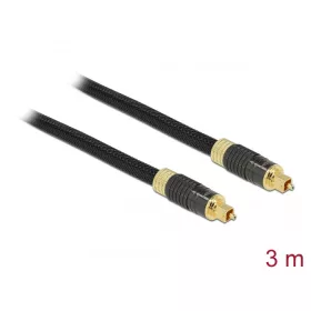 Delock Toslink standard apa -> apa kábel 3m (86594)