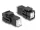 Delock Keystone Module USB 2.0 Type-B jack - USB 2.0 Type-B jack fekete (86600)