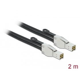   Delock PCI Express kábel Mini SAS HD SFF-8674 - SFF-8674 csatlakozókkal, 2 m