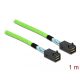 Delock PCI Express kábel Mini SAS HD SFF-8673 - SFF-8673 csatlakozókkal, 1 m (86625)