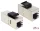 Delock Keystone modul, RJ45-aljzat > RJ45-aljzat, Cat.5e kisméretű 25 db.-os (86628)