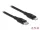 Delock 86636 USB-C - Lightning adat- és töltőkábel 0,5m fekete