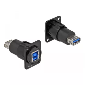   Delock D-típusú Modul USB 3.0 A-típusú hüvely - B-típusú hüvely (86707)