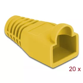   Delock Feszültségcsökkentő RJ45 apához, 20 db. Sárga (86723)
