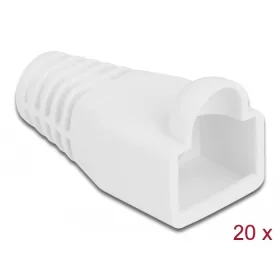   Delock Feszültségcsökkentő RJ45 apához, 20 db. Fehér (86724)