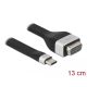 Delock FPC lapos csík kábel USB Type-C  - VGA (DP Alt Mode) 13 cm (86730)