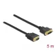 Delock Kábel DVI 24+5 csatlakozódugóval - VGA csatlakozódugóval 5 m (86759)