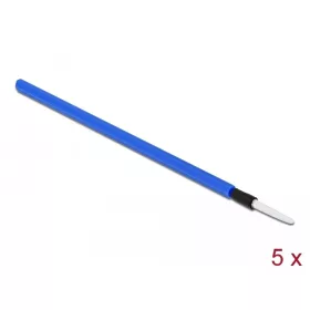   Delock 5 db. tisztító pálca 1,25 mm vaskarikával (ferrule) ellátott üvegszálas csatlakozókhoz