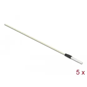   Delock 5 db. tisztító pálca 2,50 mm vaskarikával (ferrule) ellátott üvegszálas csatlakozókhoz