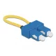 Delock Optikai szálas hurok adapter SC / UPC szimpla mód kék (86920)