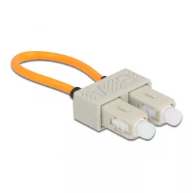   Delock Optikai szálas hurok adapter SC / OM1 Többszörös bézs (86921)