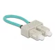 Delock Optikai szálas hurok adapter SC / OM3 Többszörös bézs (86923)