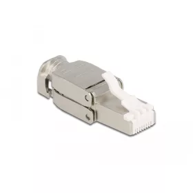   Delock RJ45 dugó Cat.6A STP szerszám nélkül szerelhető (86927)