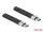 Delock USB-C 2.0 - USB-C 2 FPC lapos csík kábel 13 cm fekete (86940)