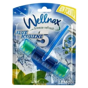 Wellnax WC Frissítő Block Blue 50 g Citrom