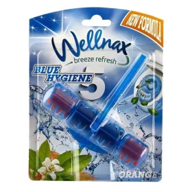 Wellnax WC Frissítő Block Blue 50 g Narancs virág