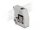 Delock DIN sín adapter Keystone modullal RJ45 anya - RJ45 anya Cat.6A (86959)