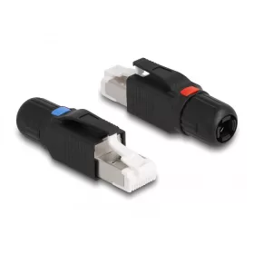 Delock RJ45 dugaszoló szerelvény Cat.6A