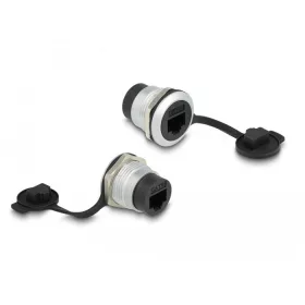   Delock RJ45 Cat.6 beépített csatlakozó porvédelmet biztosító fedéllel (86967)