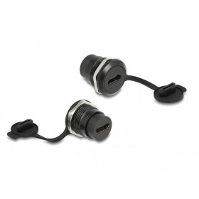   Delock HDMI-A beépített csatlakozó porvédelmet biztosító fedéllel (86969)