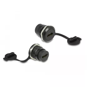   Delock HDMI-A beépített csatlakozó porvédelmet biztosító fedéllel (86969)