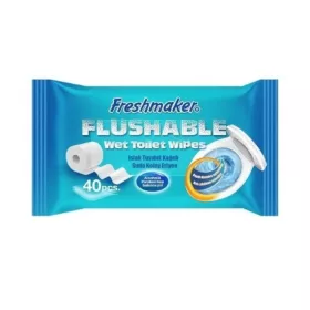 Freshmaker nedves WC papír 40 lapos vízben oldódó