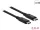 Delock USB4  40 Gbps koax Kábel 0,8 m (86979)